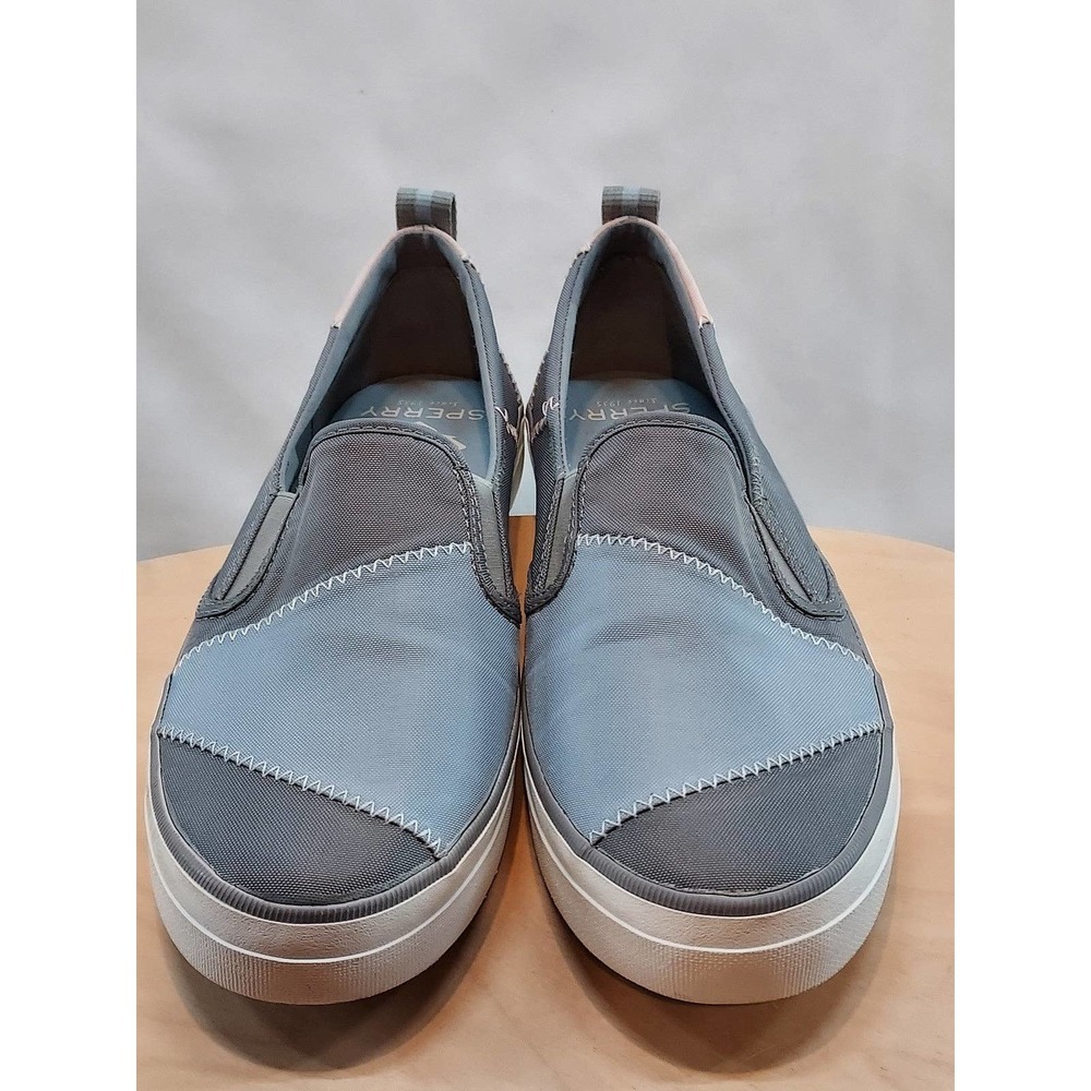 Sperry Crest Twin Gore Bionic Grey | Light Blue |… - image 3
